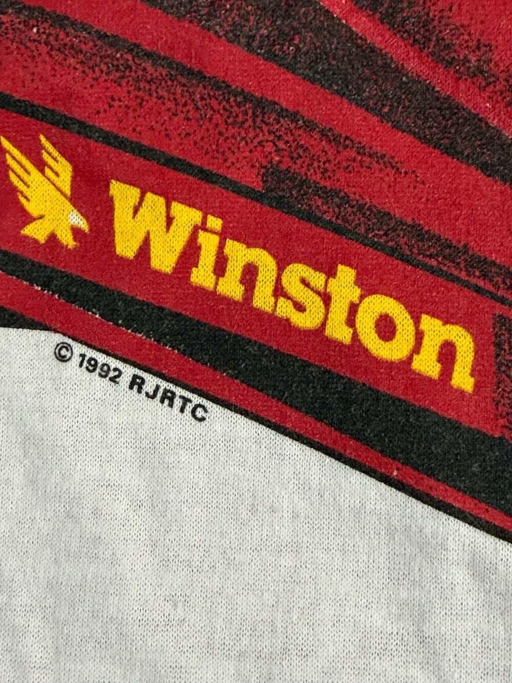 Vintage 1992 Winston Drag Racing Phoenix T Shirt XL USA Single Stitch Pocket Tee - Picture 9 of 10
